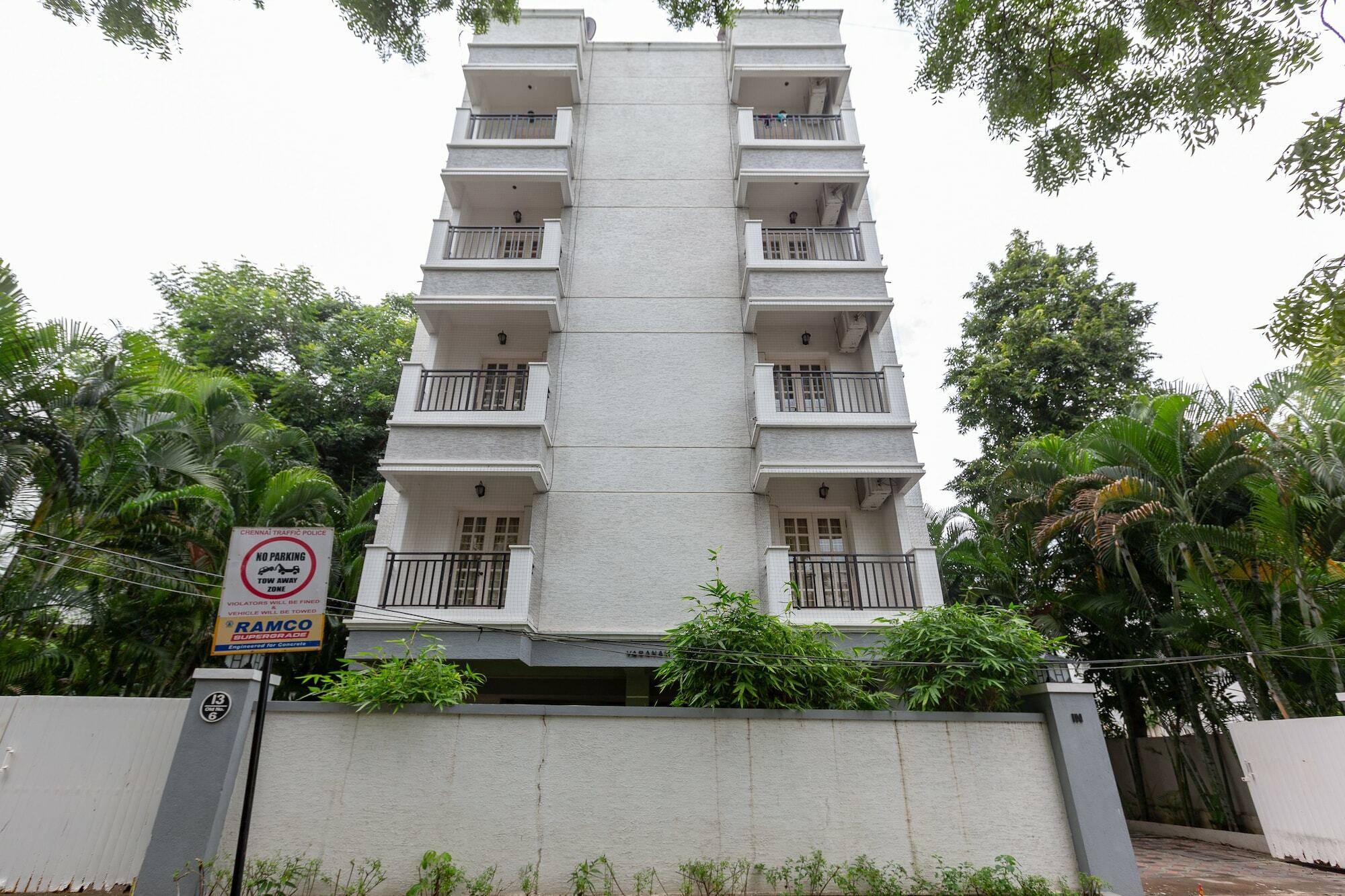 Oyo 23202 Cute Orange Service Apartments Chennai Eksteriør bilde